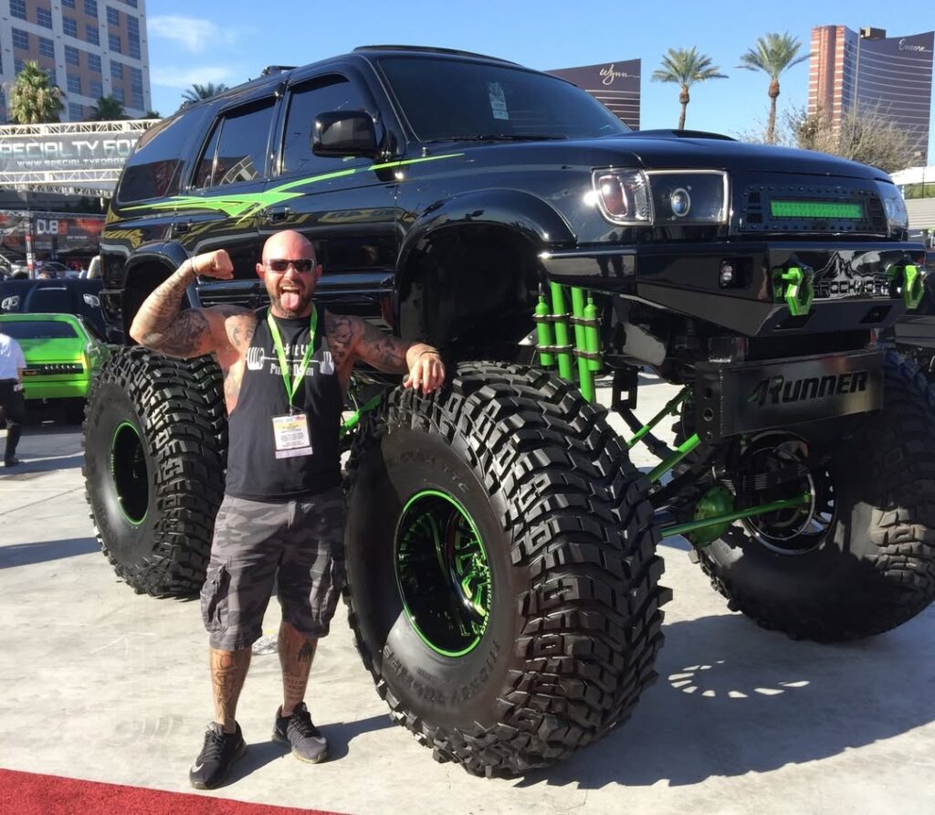 Designed for off-road enthusiasts and lifted trucks.