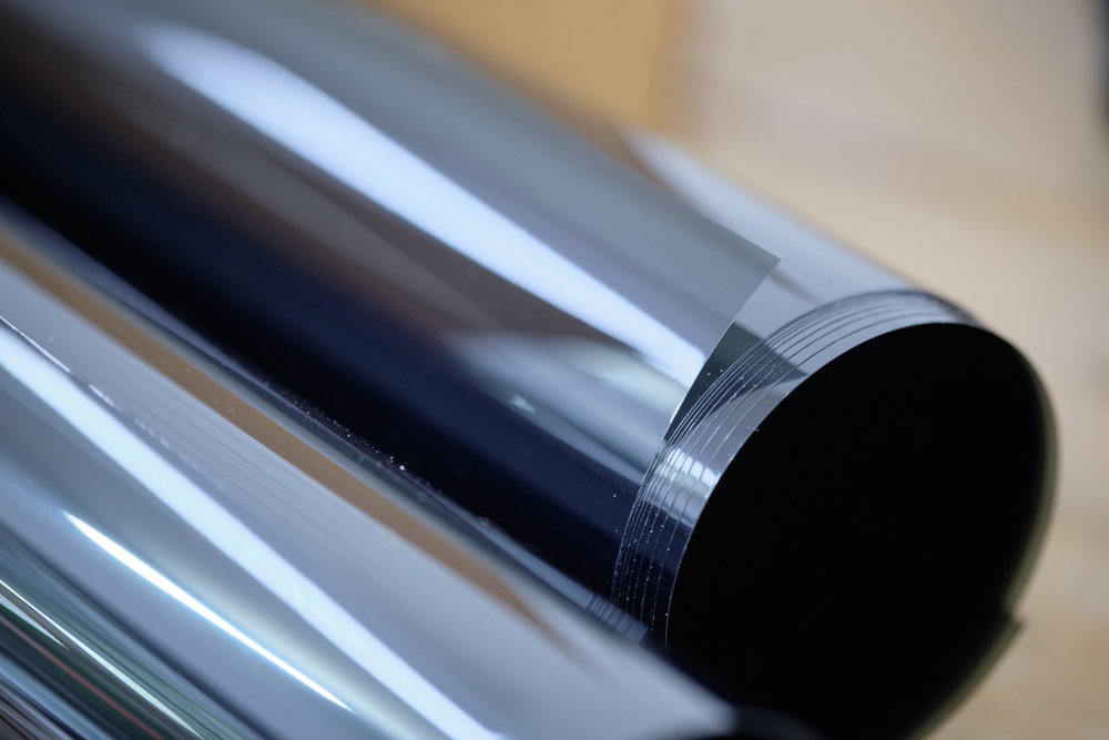 Rolled window tint film