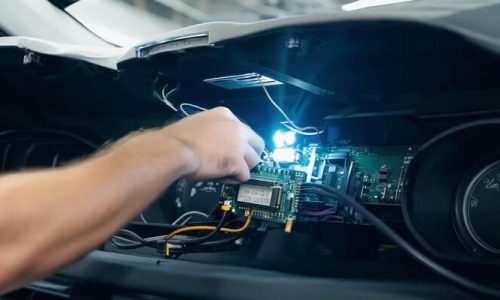 a-technician-installing-advanced-electronics-in-a-vehicle-dashboard-free-video a-technician-installing-advanced-electronics-in-a-vehicle-dashboard-free-video